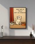 What Part of “Meow” Don’t You Understand