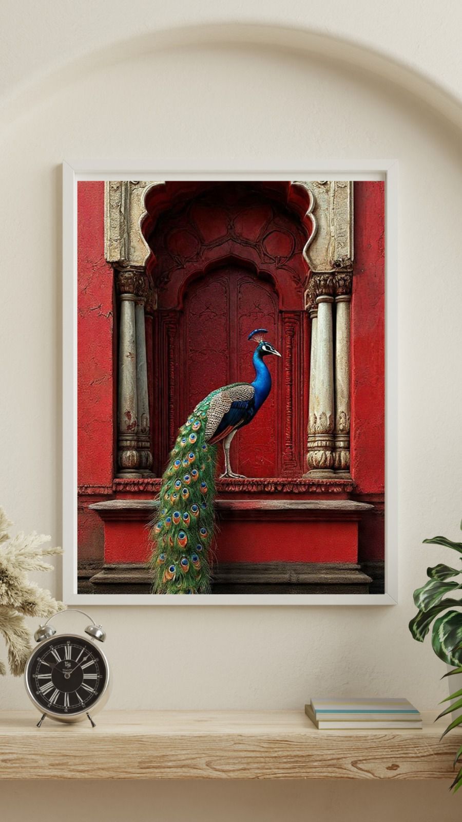 Royal Watch: Peacock at the Red Arch