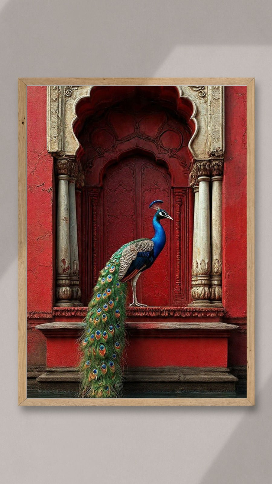 Royal Watch: Peacock at the Red Arch