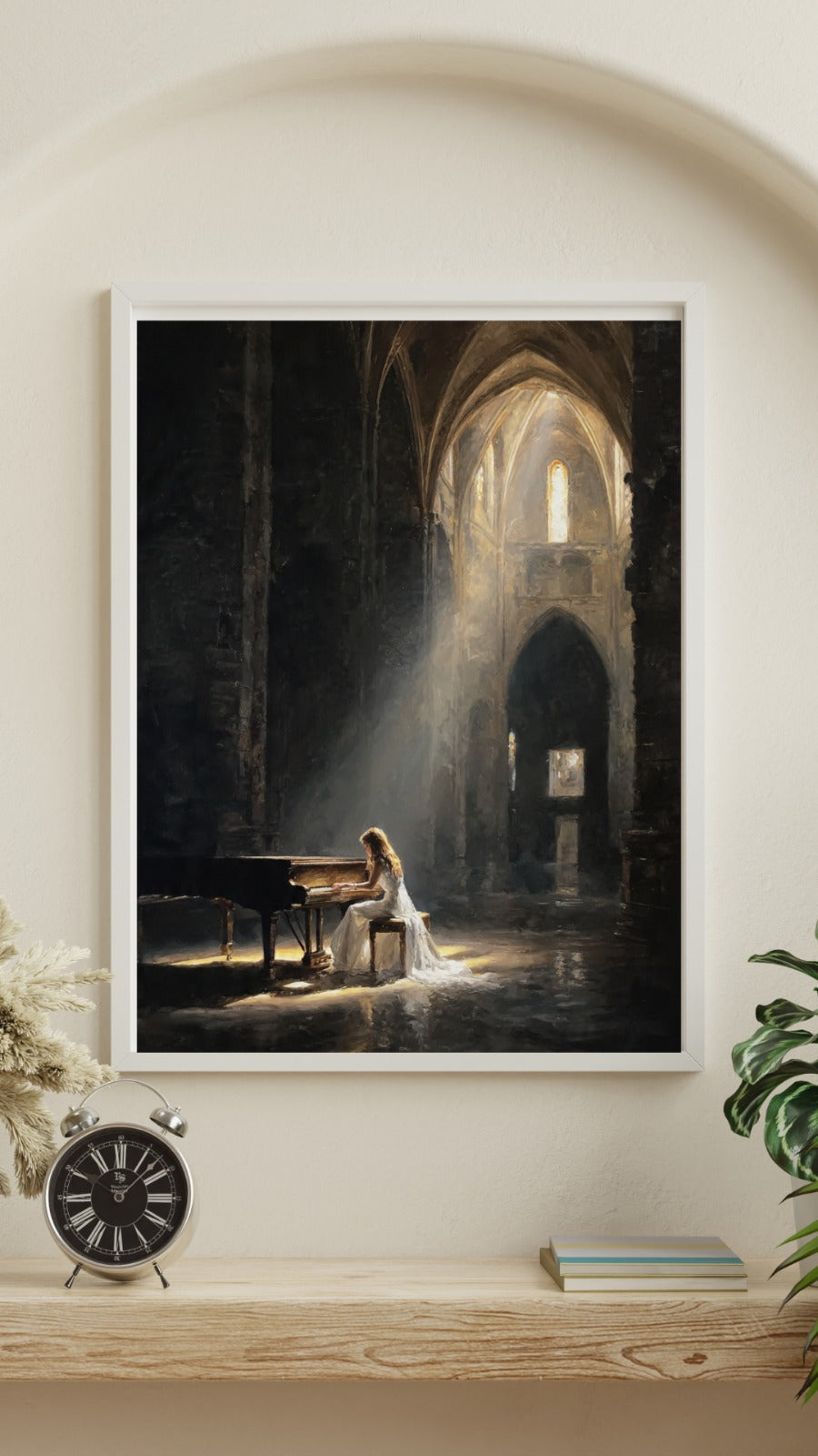 Solitude in Light: Requiem at the Ruined Abbey