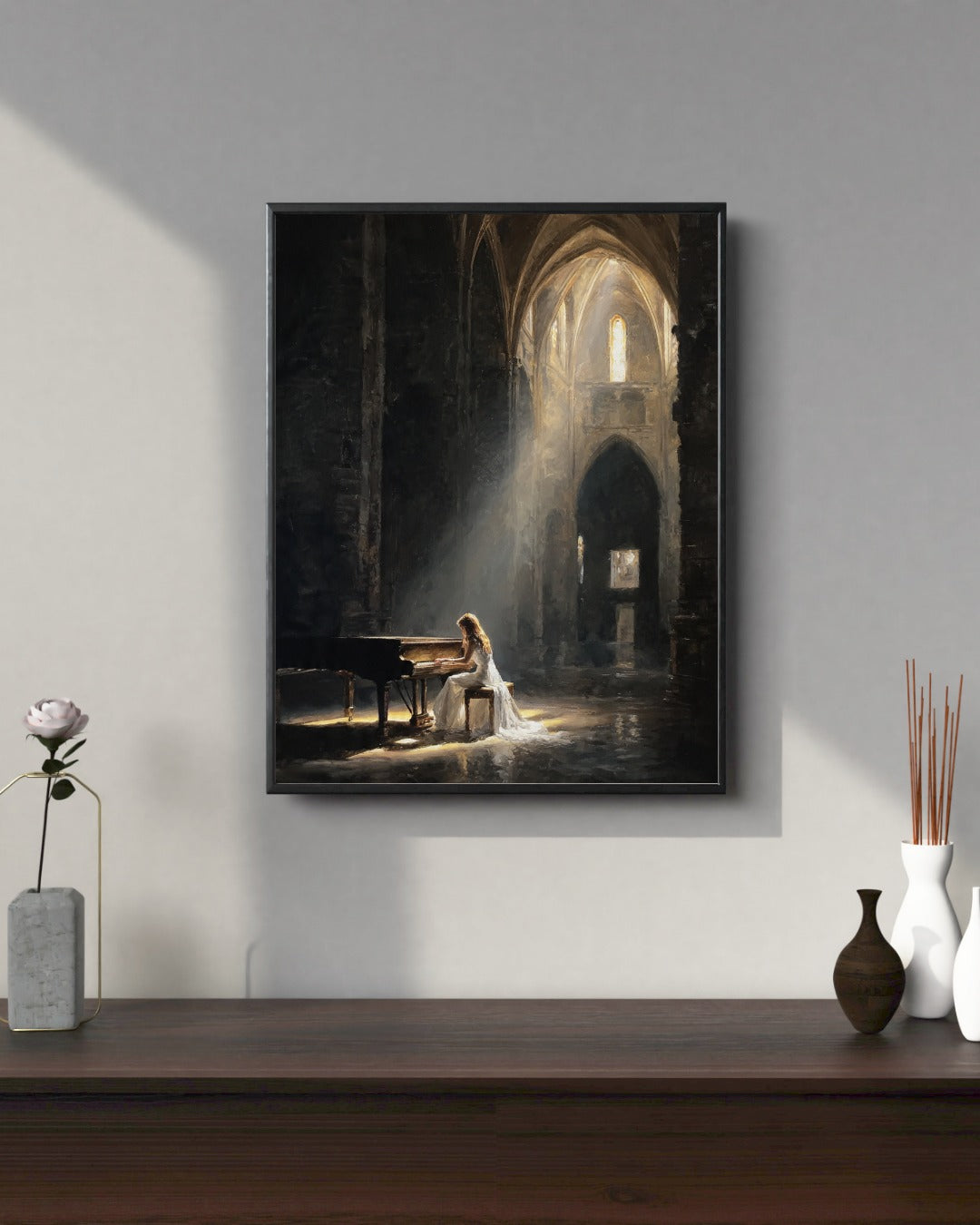 Solitude in Light: Requiem at the Ruined Abbey