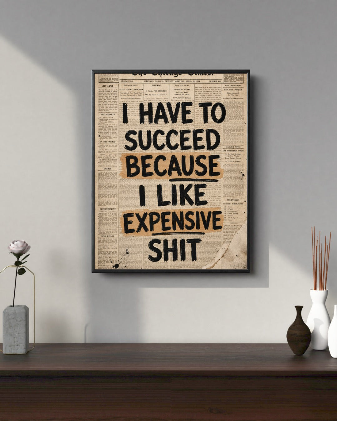 Expensive Taste Motivation