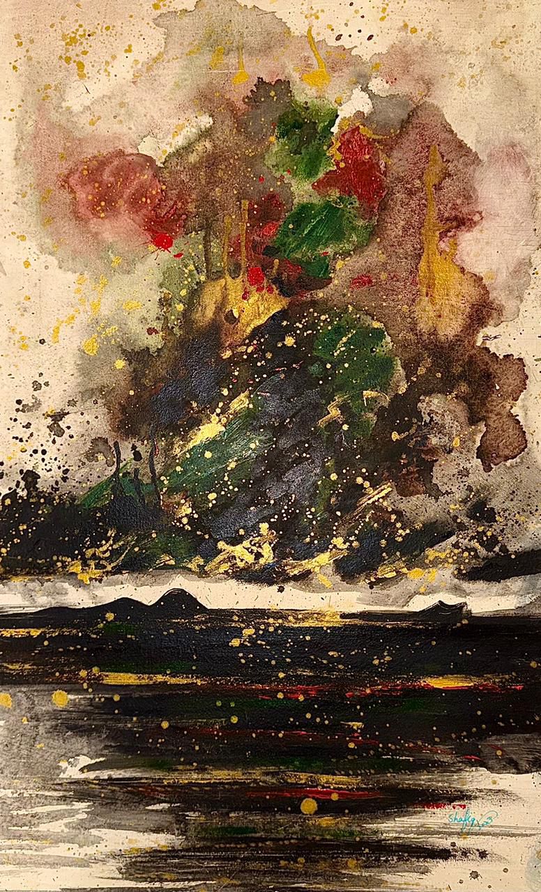 Eruption in Gold