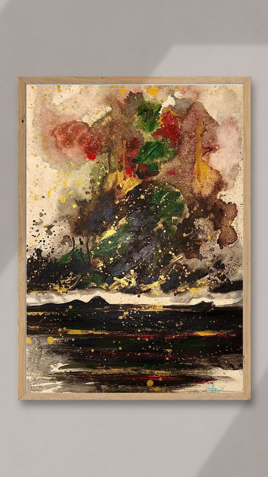 Eruption in Gold