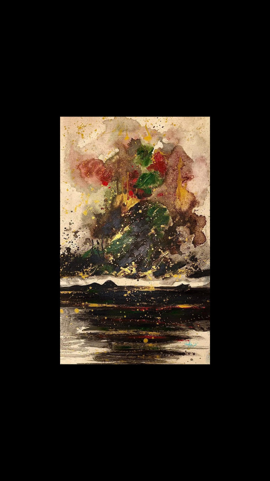 Eruption in Gold