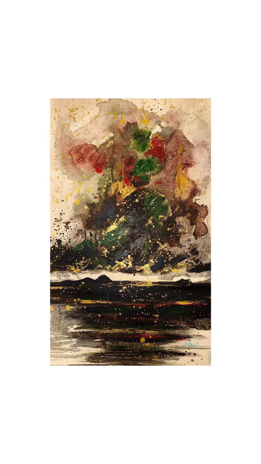 Eruption in Gold