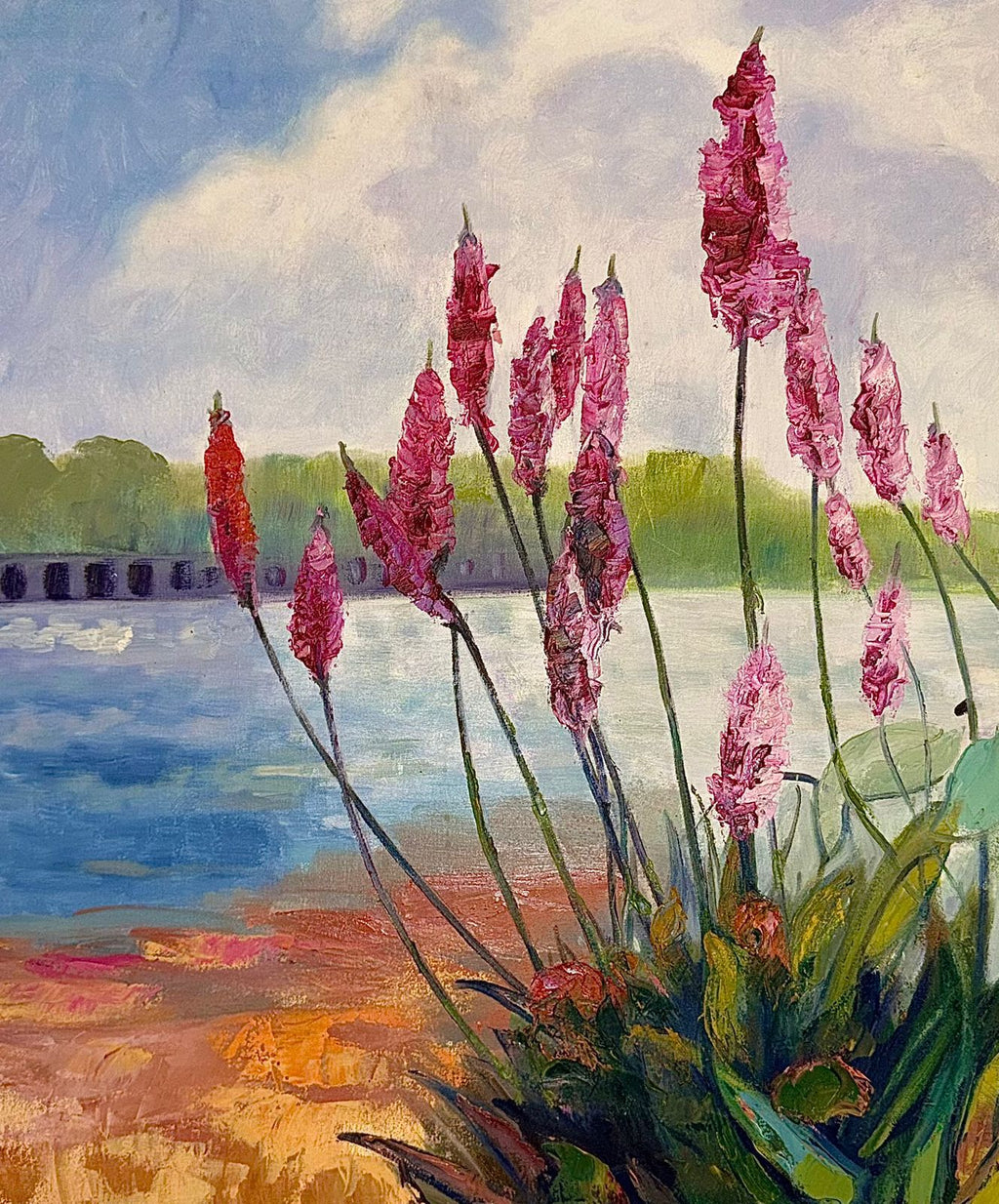Lakeside Lupines