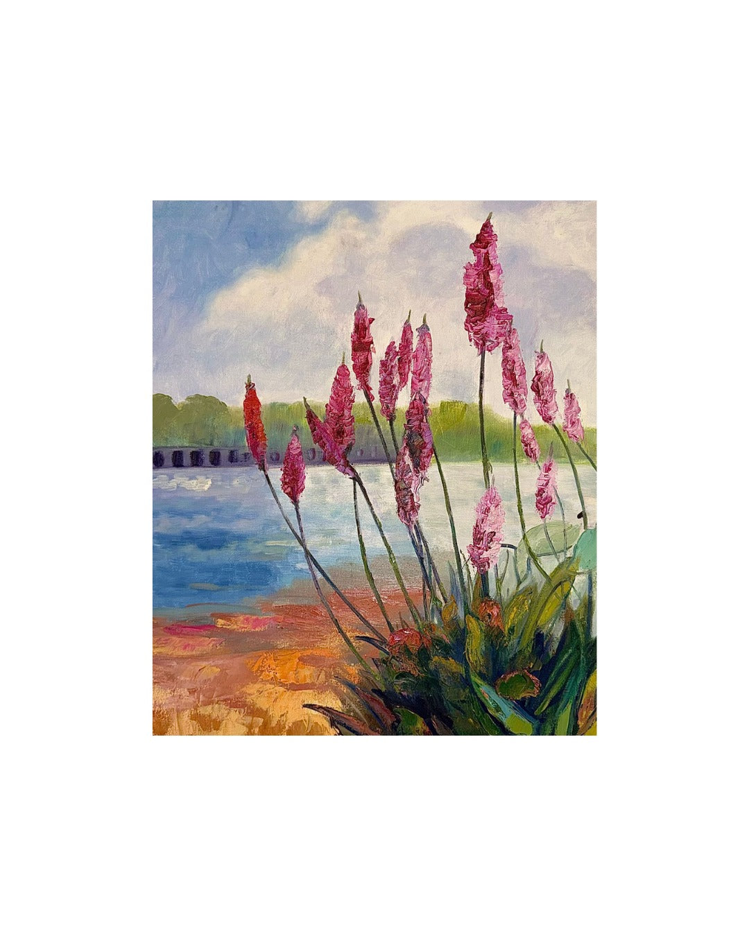 Lakeside Lupines