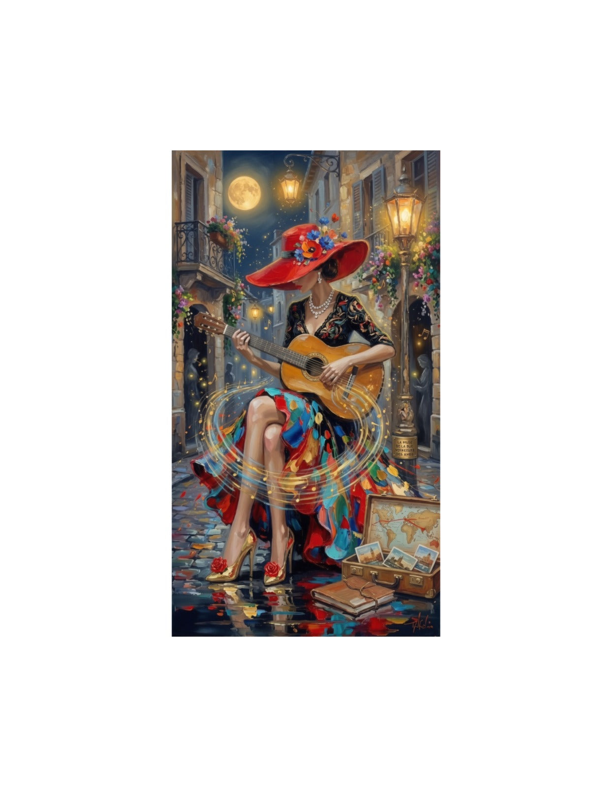 Flamenco Night on Cobblestone Street