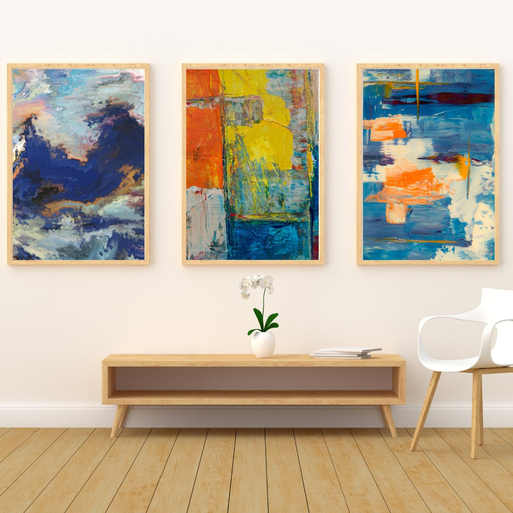 Chromatic Horizons Triptych