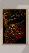 Whirling Calligraphy Dancer