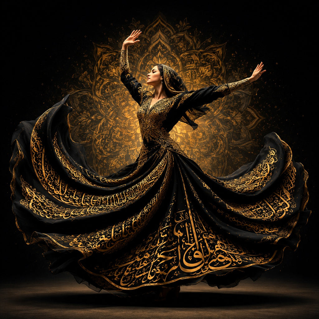 Golden Sufi Whirl
