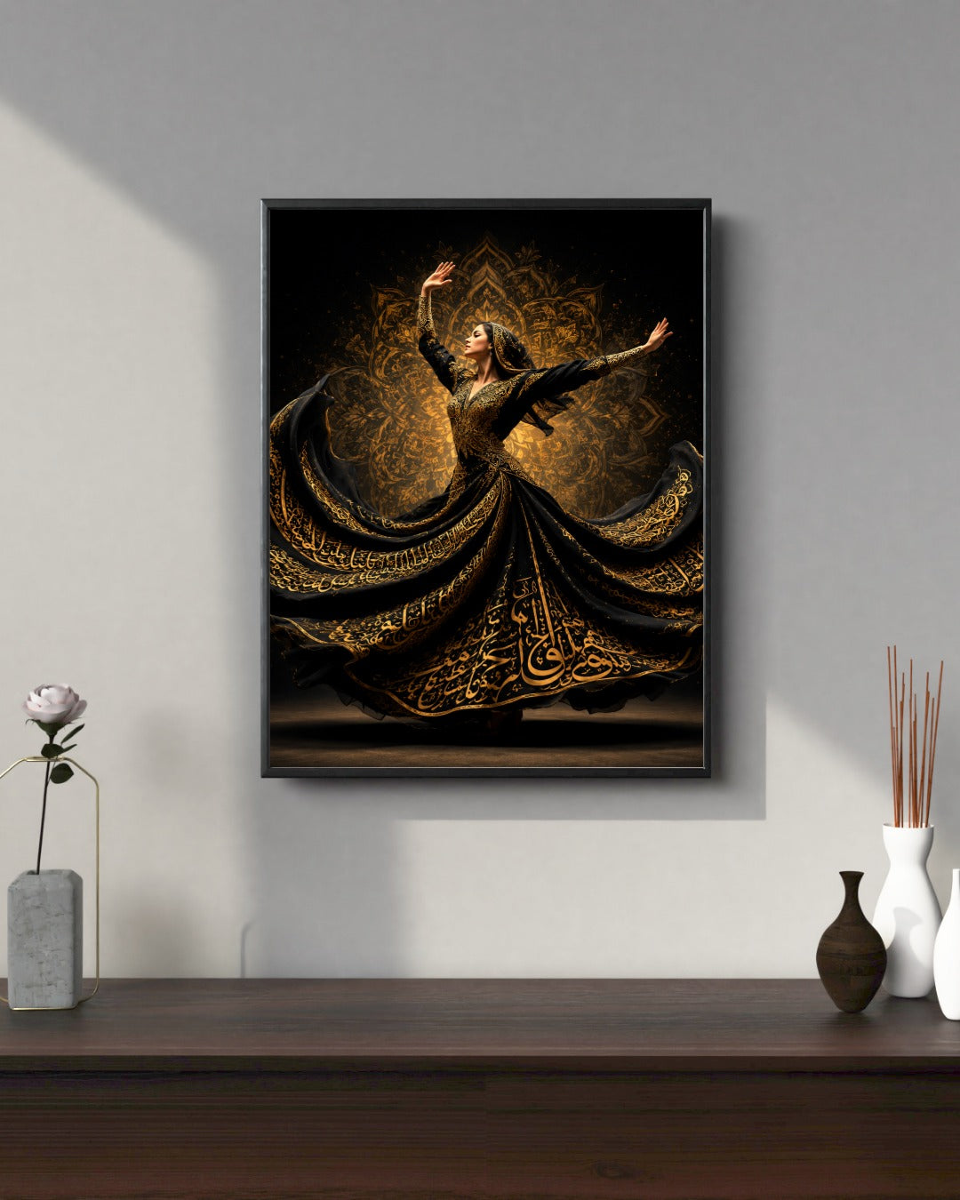 Golden Sufi Whirl