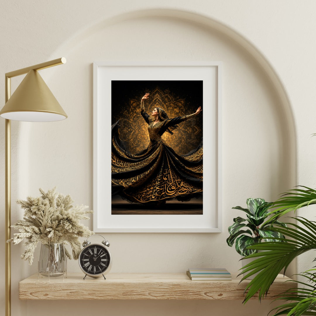 Golden Sufi Whirl