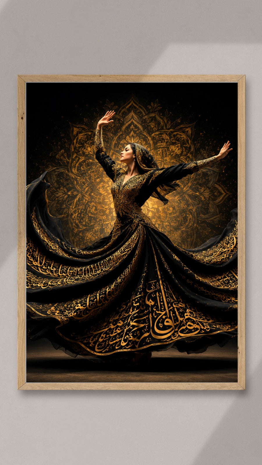 Golden Sufi Whirl