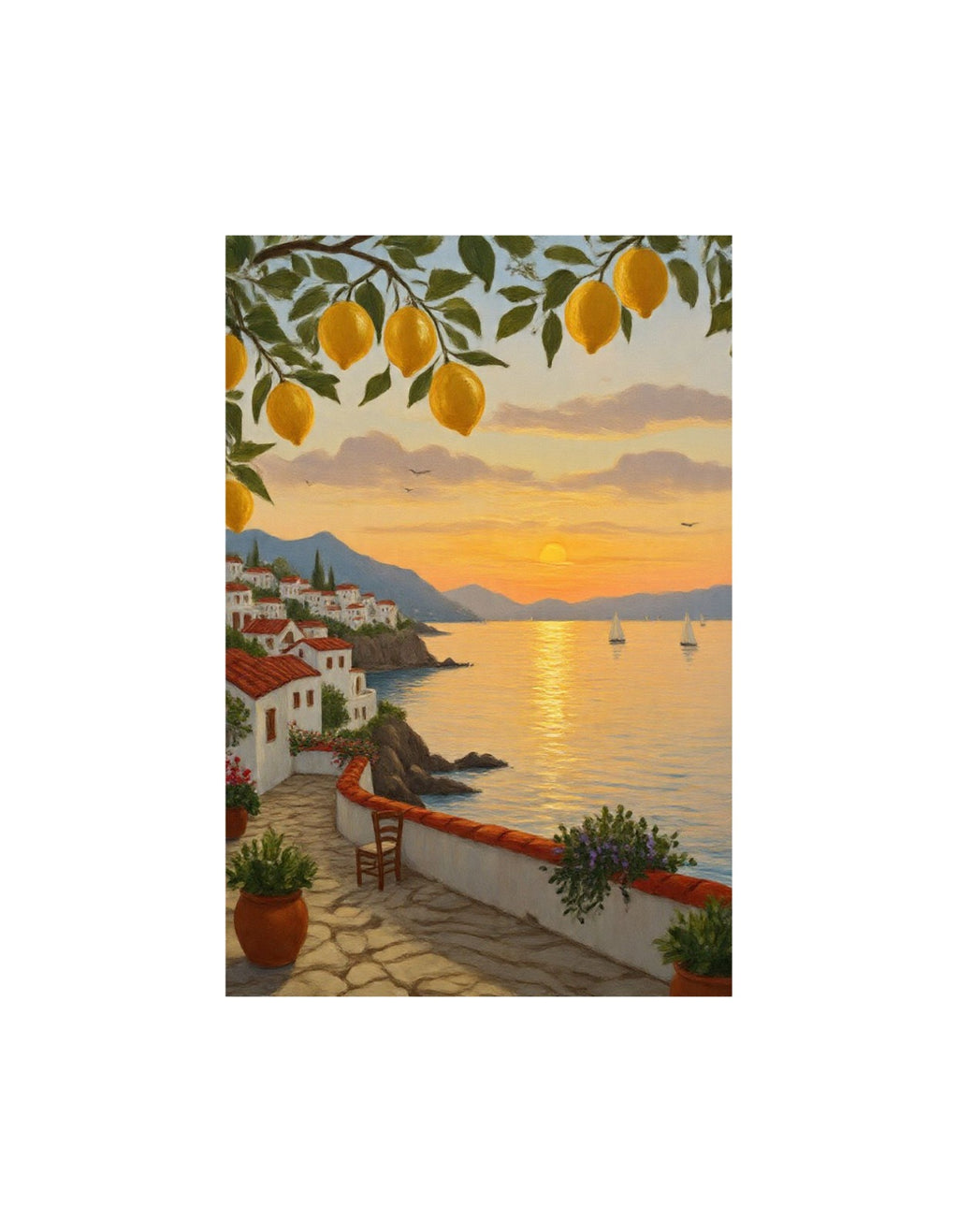 Lemon Terrace at Sunset