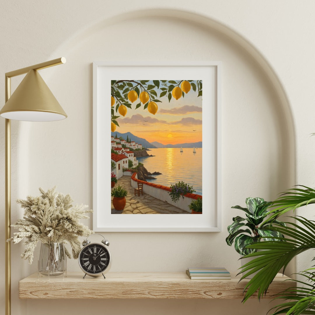 Lemon Terrace at Sunset