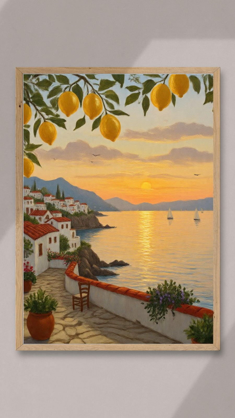 Lemon Terrace at Sunset